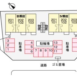 駐車場配置図