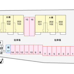 駐車場配置図 駐車場配置図