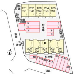 駐車場区画表
