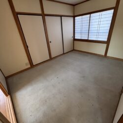 和室(畳はご入居前に敷設) 和室(畳はご入居前に敷設)