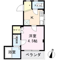 204号室間取り